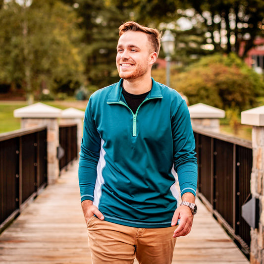 SOLAR STRETCH HALF ZIP