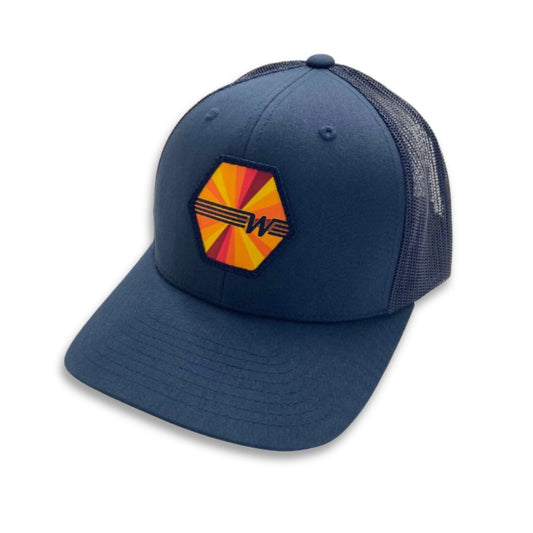 FUNKY SUNBURST TRUCKER