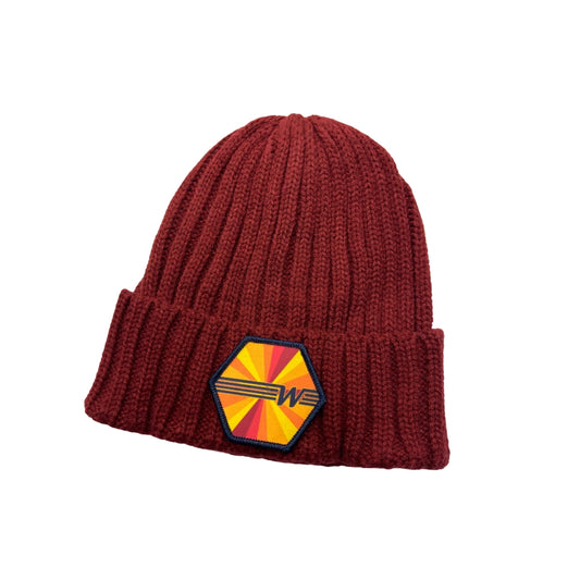 SUNBURST CABLE BEANIE