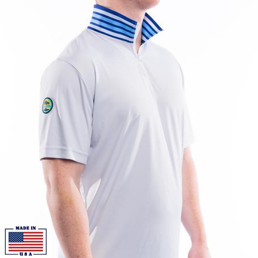 BLAZE MINI ZIP POLO