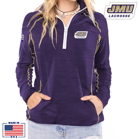 JMU LAX WOMEN’S VERSA SPORT HALF ZIP