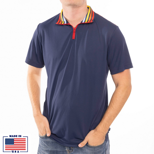 BLAZE MINI ZIP POLO
