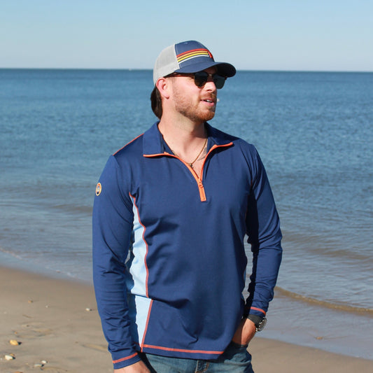 SOLAR STRETCH HALF ZIP