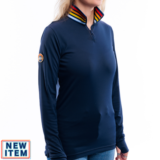 WOMEN'S FLARE MINI ZIP LAYER