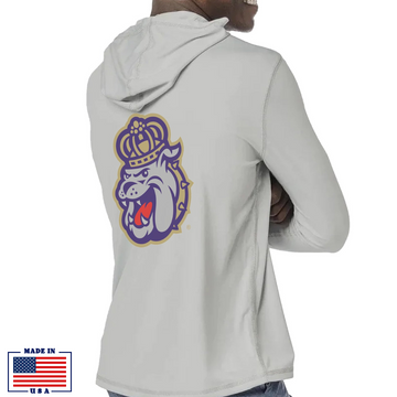 JMU SOLAR HOODED TEE