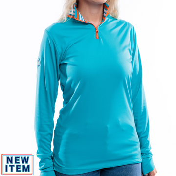 WOMEN'S FLARE MINI ZIP LAYER