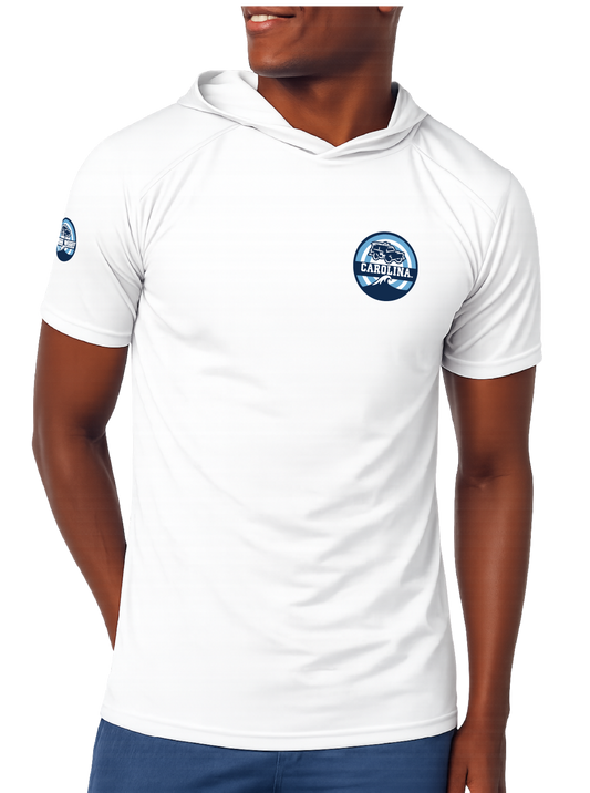 SHORT SLEEVE SOLAR HOODY - UNC LACROSSE