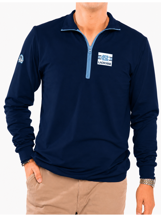 ALL YEAR SPORT HALF ZIP - UNC LACROSSE