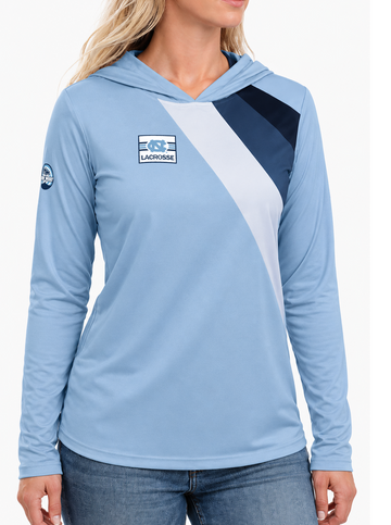 WOMEN'S SUNRAY HOODY - UNC LACROSSE