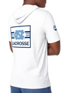 SHORT SLEEVE SOLAR HOODY - UNC LACROSSE