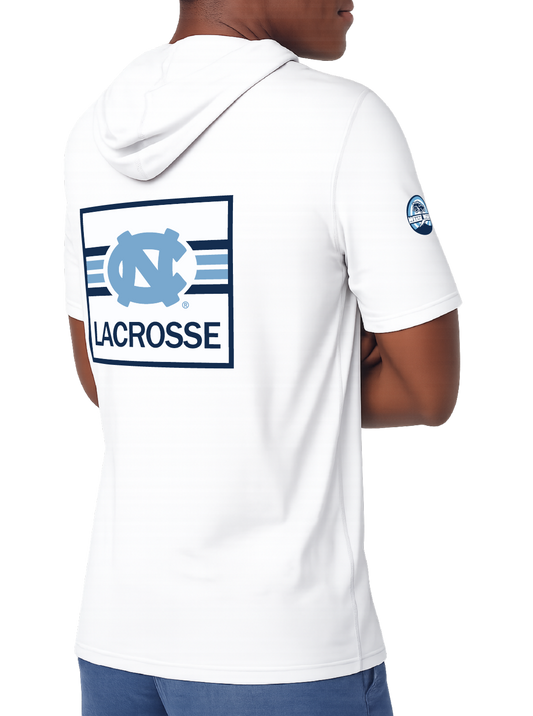 SHORT SLEEVE SOLAR HOODY - UNC LACROSSE