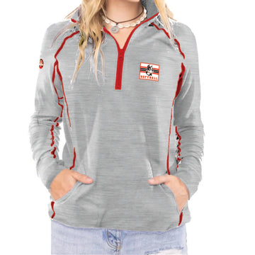 WOMEN’S VERSA SPORT HALF ZIP - BU SOFTBALL