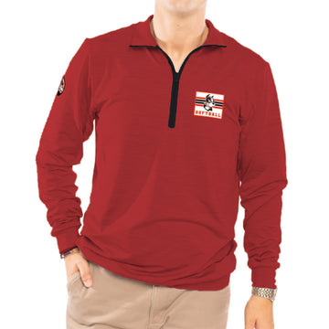 ALL YEAR SPORT HALF ZIP - BU SOFTBALL