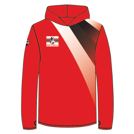 WOMEN'S SUNRAY HOODY - BU SOFTBALL