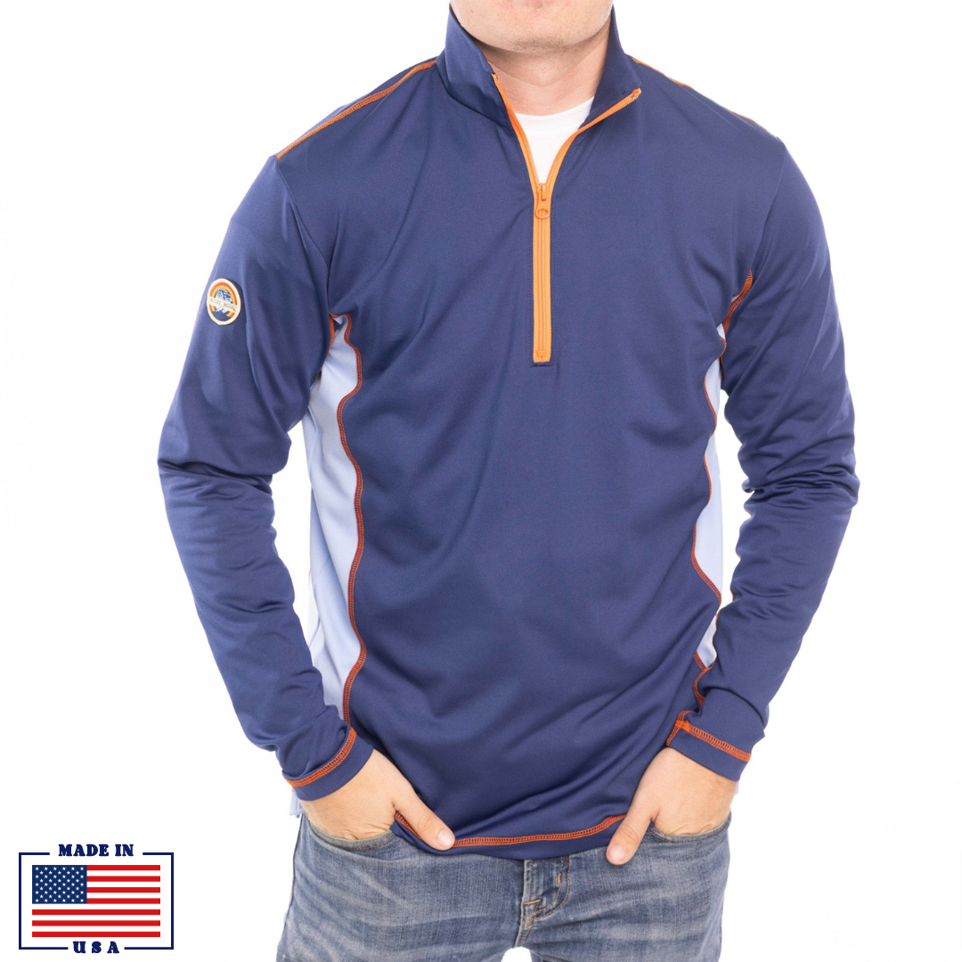 MEN'S SOLARFLEX HALF ZIP – Wears Woody