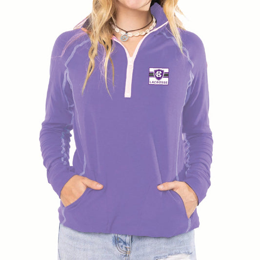 WOMEN’S VERSA HALF ZIP -  HC LACROSSE