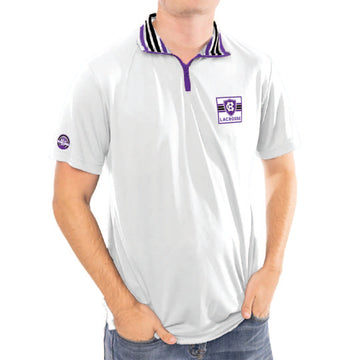 BLAZE MINI ZIP POLO - HOLY CROSS LACROSSE