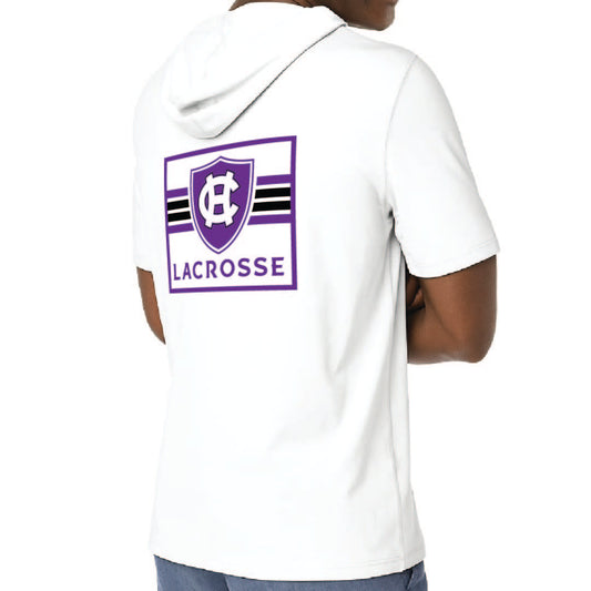 SHORT SLEEVE SOLAR HOODY - HOLY CROSS WOMEN'S LACROSSE