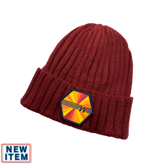 SUNBURST CABLE BEANIE