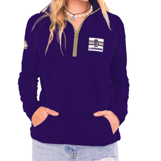 WOMEN’S VERSA SPORT HALF ZIP - JMU WOMEN'S LACROSSE