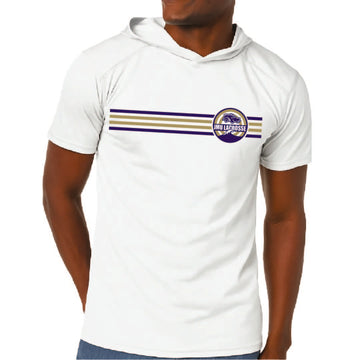 SHORT SLEEVE SOLAR HOODY - JMU LACROSSE