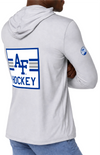 SOLAR HOODED TEE - AIR FORCE ACADEMY HOCKEY