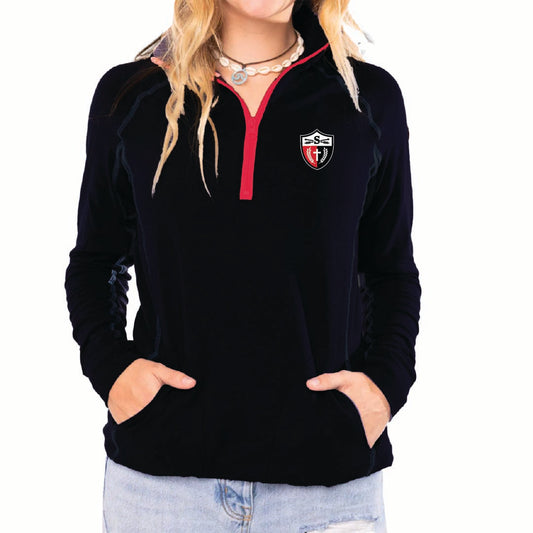 WOMEN’S VERSA HALF ZIP -  SEBS