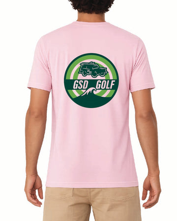 TEE TO GREEN TEE -  PINK