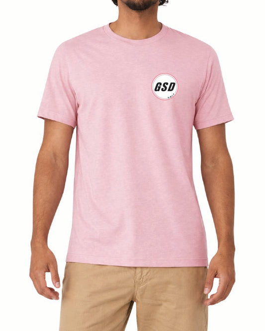 TEE TO GREEN TEE -  PINK