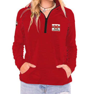 WOMEN’S VERSA SPORT HALF ZIP - MARYLAND LACROSSE