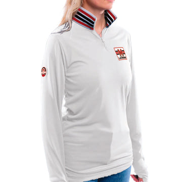 WOMEN'S FLARE MINI ZIP LAYER - MARYLAND LACROSSE