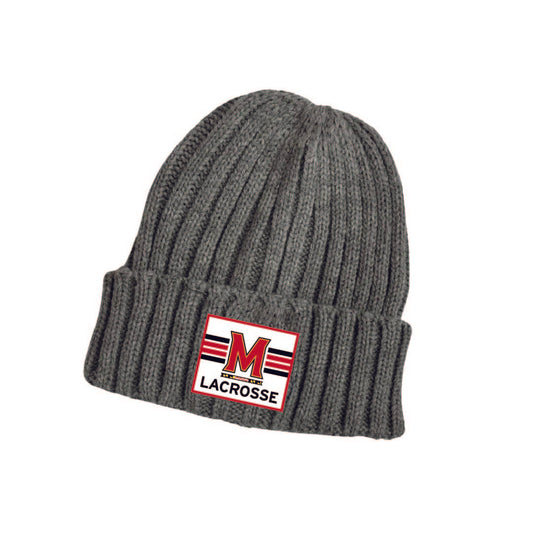 CABLE KNIT BEANIE - UMD WOMEN'S LACROSSE
