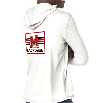 SOLAR HOODED TEE - MARYLAND LACROSSE