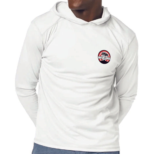 UNISEX SOLAR HOODED TEE - UMD WOMEN'S LACROSSE