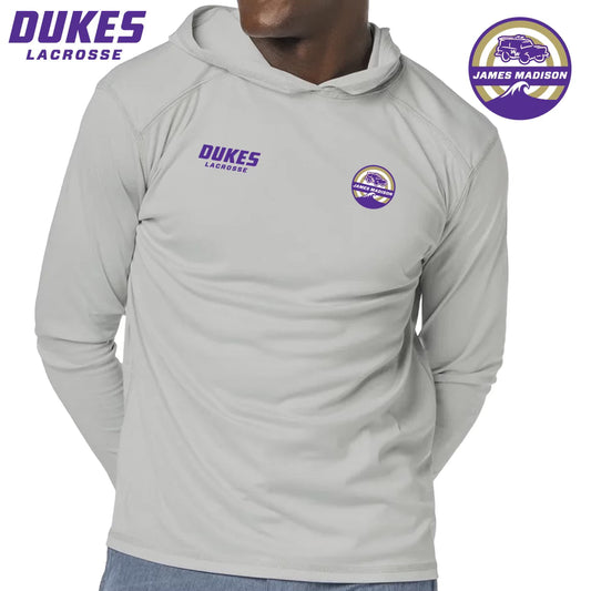 JMU LAX SOLAR HOODED TEE