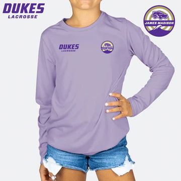 KID'S JMU LAX SOLAR LONG SLEEVE