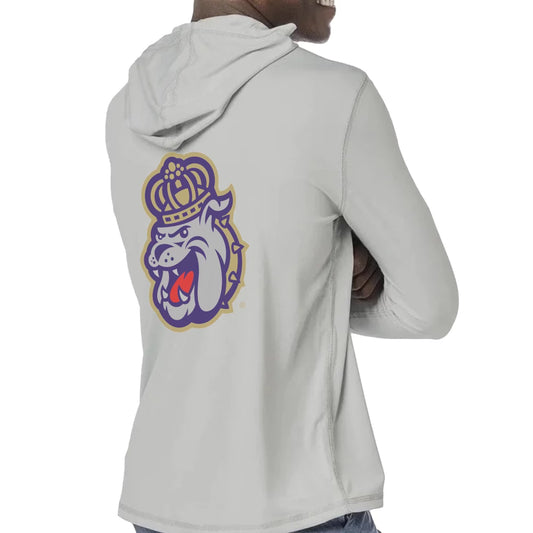 JMU LAX SOLAR HOODED TEE