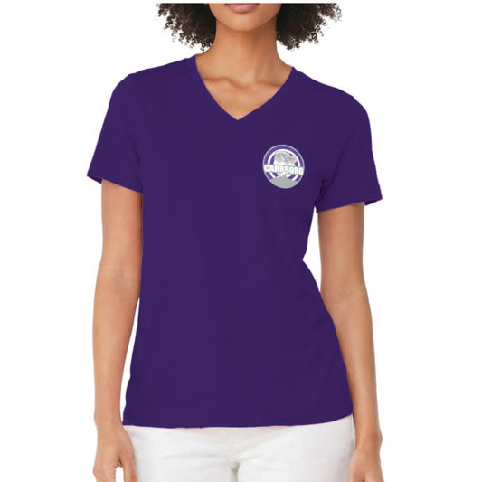 SUNSTREAKER V-NECK TEE - CARRBORO