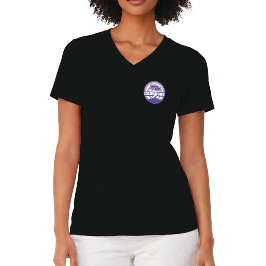 SUNSTREAKER V-NECK TEE - CARRBORO