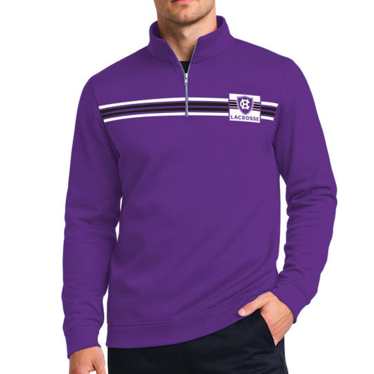 SOLAR SERIES SUNSTREAKER HALF ZIP - HOLY CROSS WOMEN'S LACROSSE